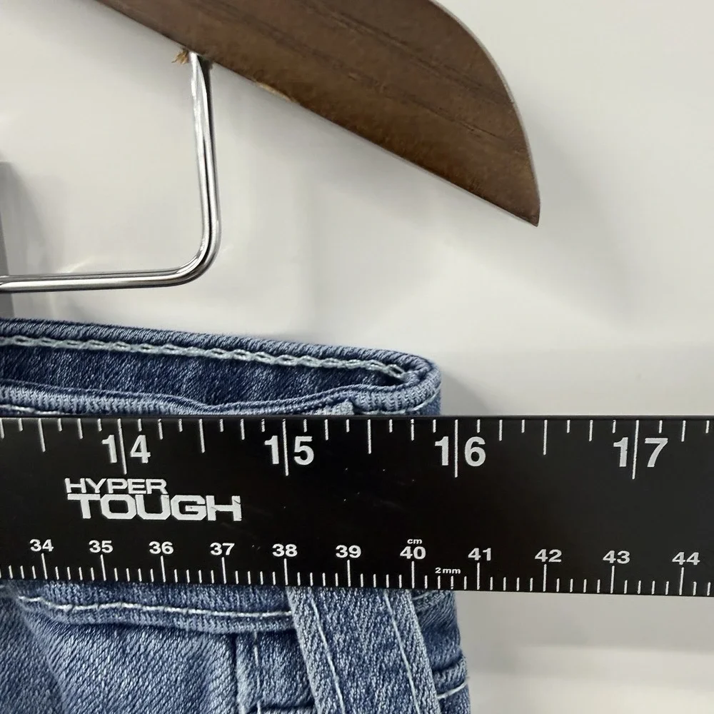 True‎ Religion Jeans 31x32 Blue Straight Bootcut USA Made Y2K Denim